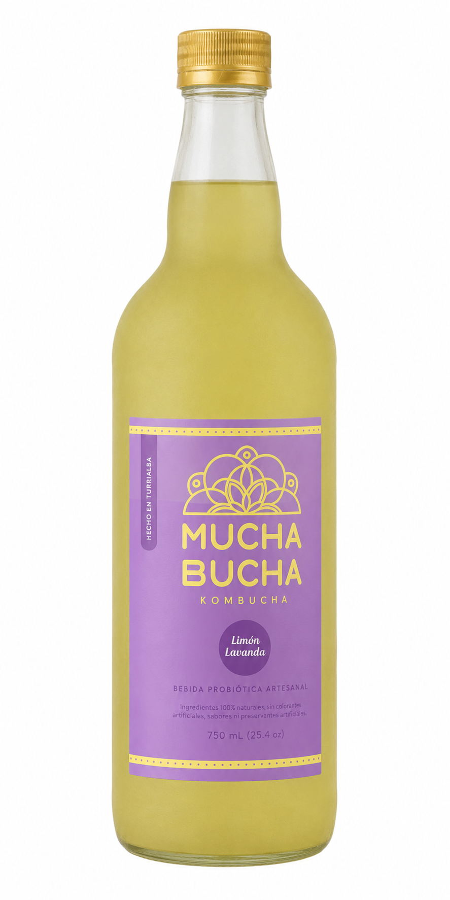 BEBIDA LIMÓN LAVANDA MUCHA BUCHA 750ML