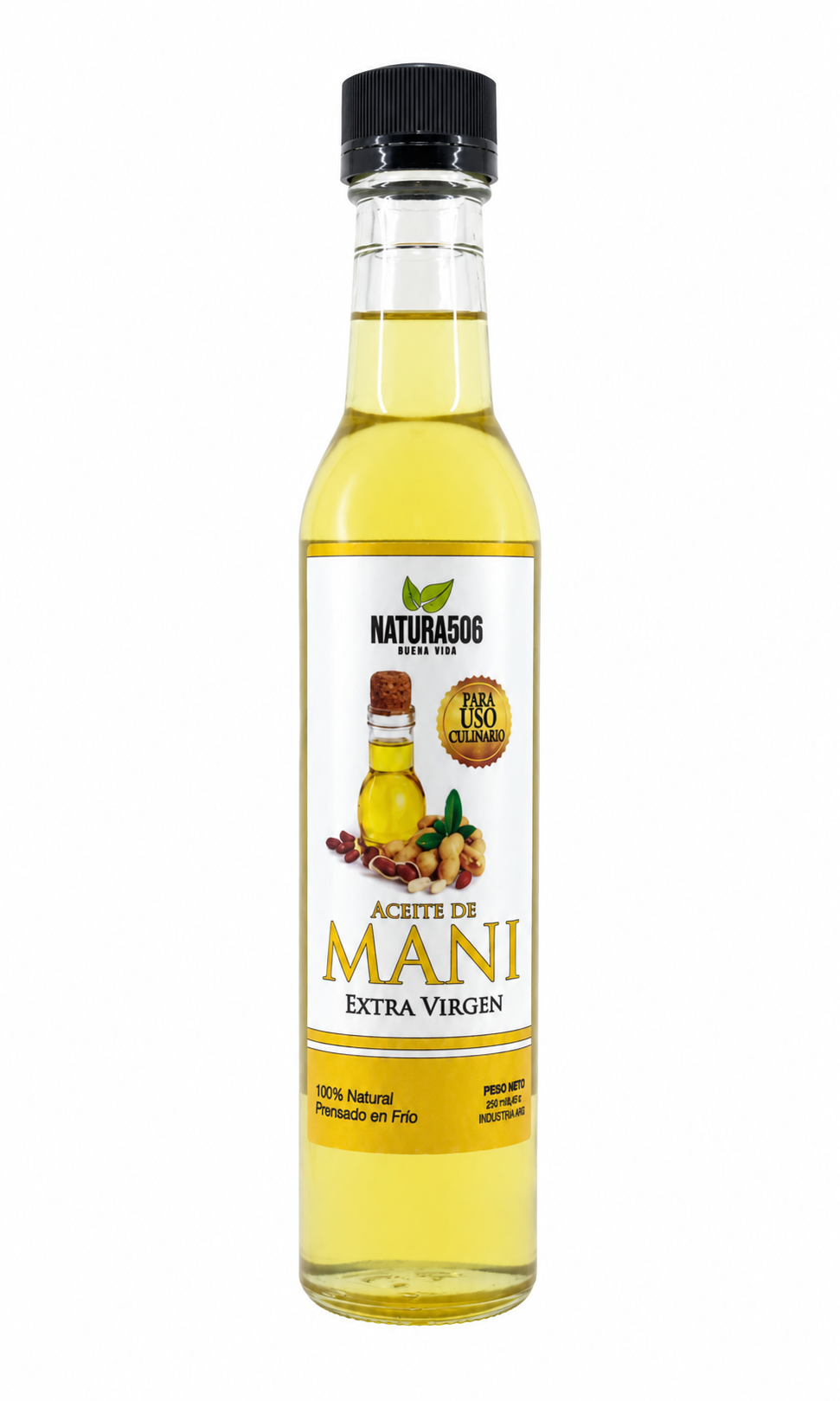 ACEITE MANÍ EXTRA VIRGEN NATURA 506 250ml