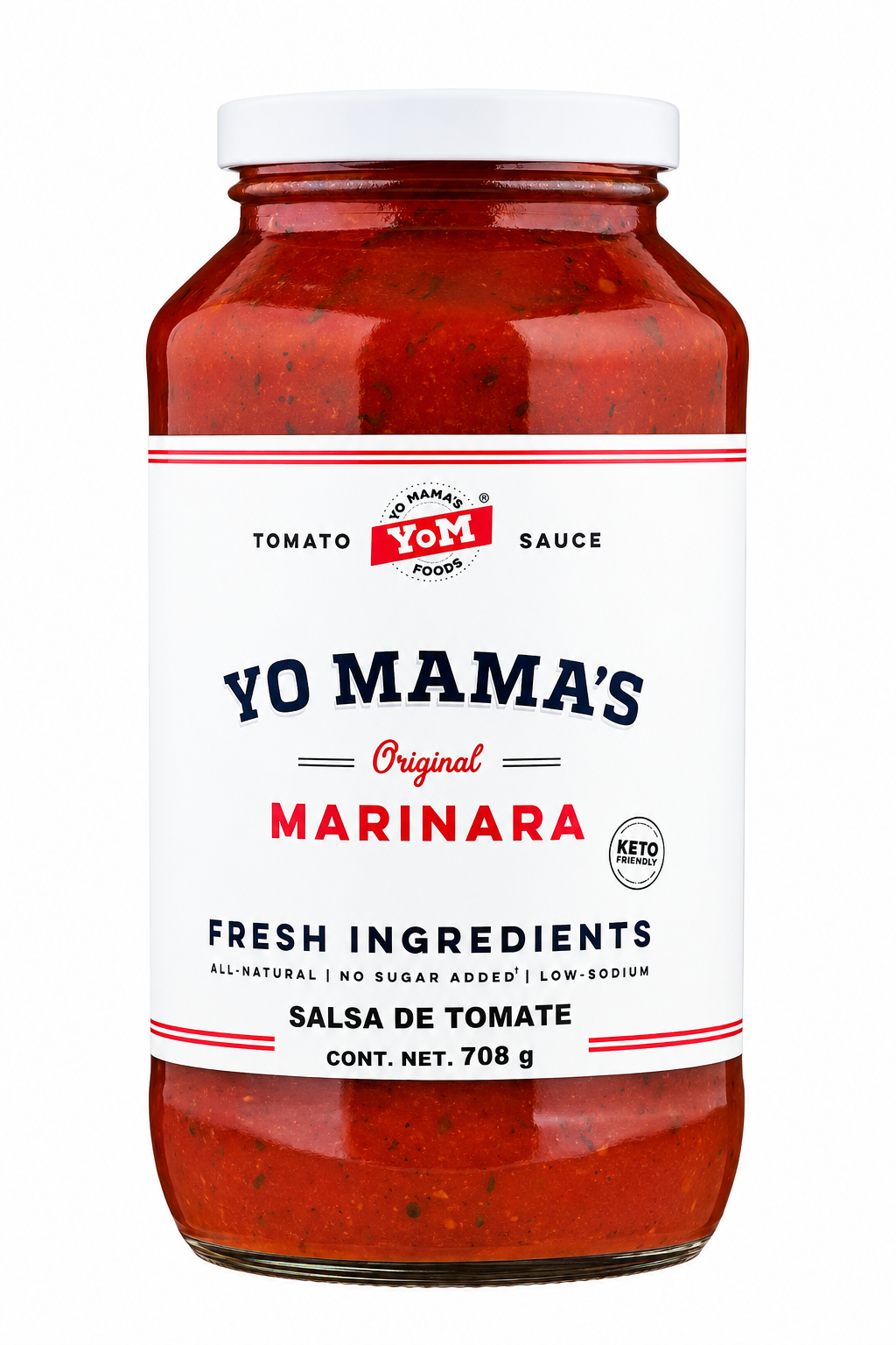 SALSA TOMATE MARINARA YO MAMAS 708G