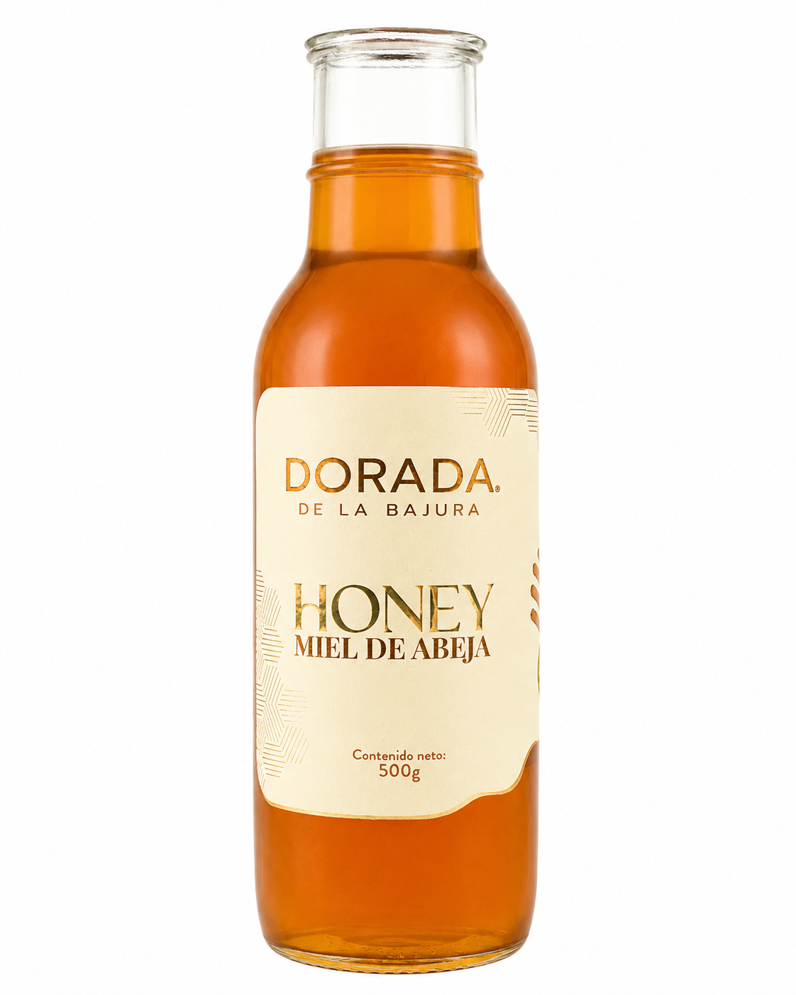 MIEL LÍQUIDA DORADA LA BAJURA 500G