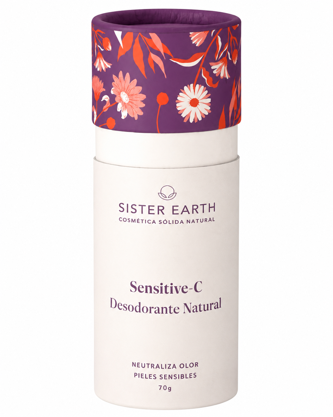 DESODORANTE NATURAL SENSITIVE-C SISTER EARTH 60G