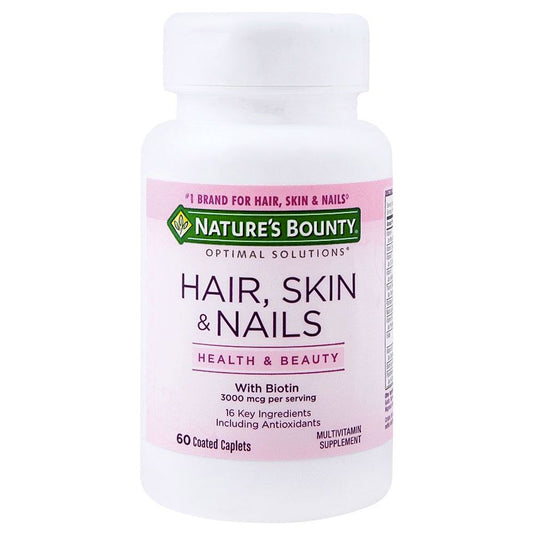 HAIR, SKIN & NAILS NATURE´S BOUNTY 60 CÁPSULAS