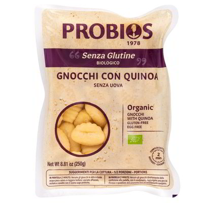 PASTA GNOCCHI CON QUINOA SENZA UOVA 250G