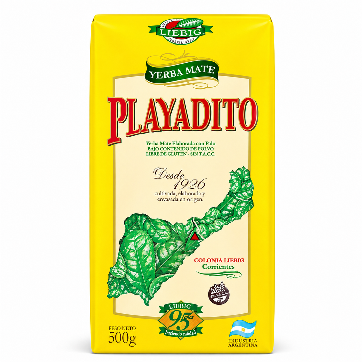 YERBA MATE CON PALO BAJO PLAYADITO 500G