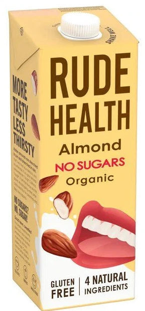 BEBIDA ORGÁNICA SIN AZÚCAR ALMENDRA RUDE HEALTH 1L