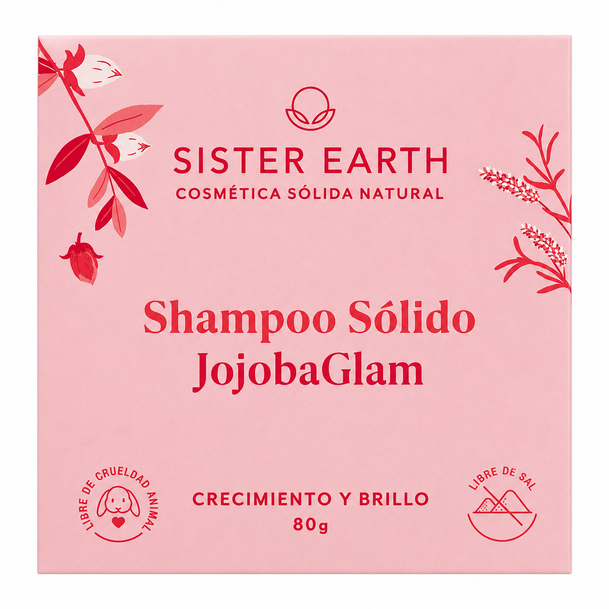 SHAMPOO SOLIDO JOJOBA SISTER EARTH 80G
