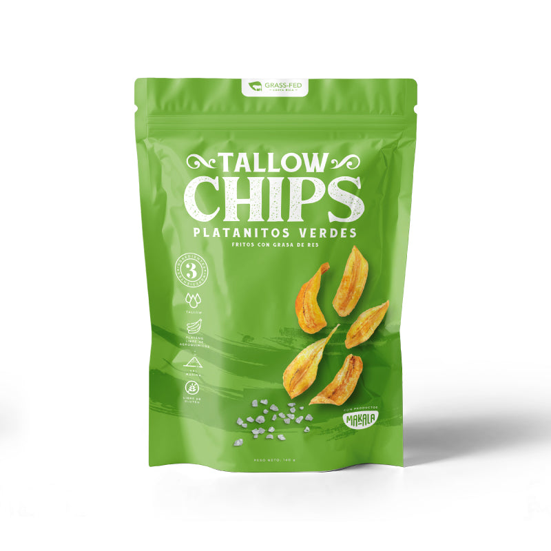 CHIPS TALLOW PLATANITOS GRASS FED