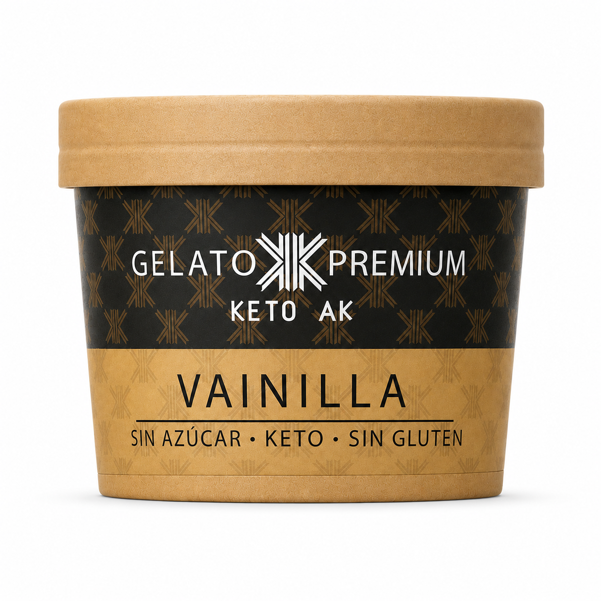 GELATO DE VAINILLA SIN AZÚCAR KETO AK - 220G