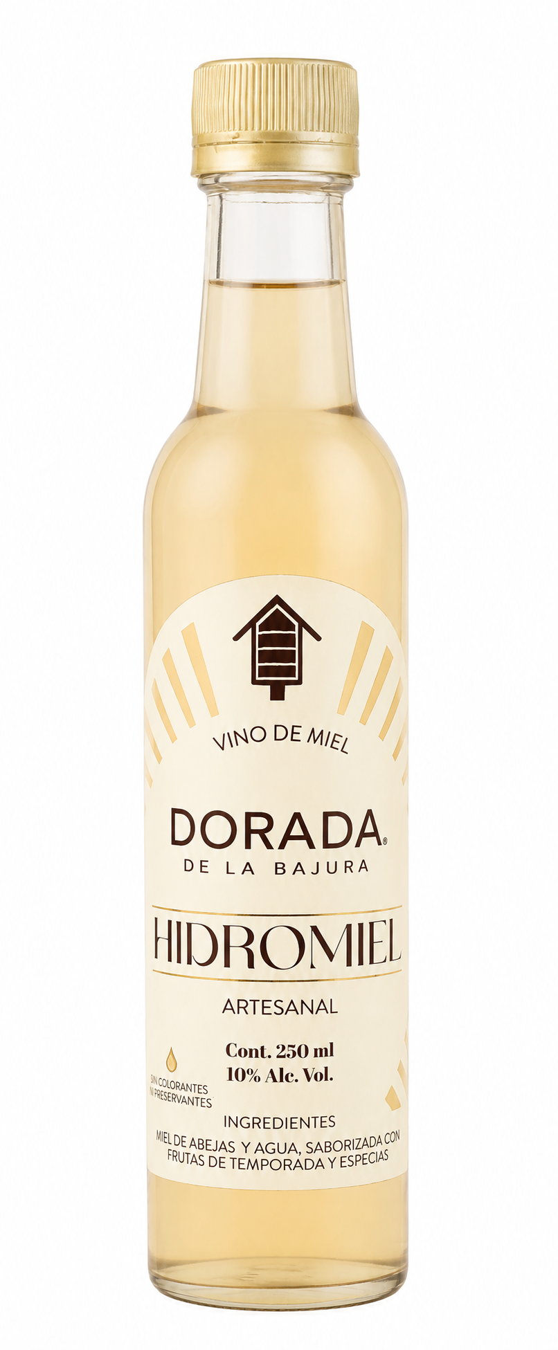 HIDROMIEL DORADA DE LA BAJURA VINO DE MIEL 250ML