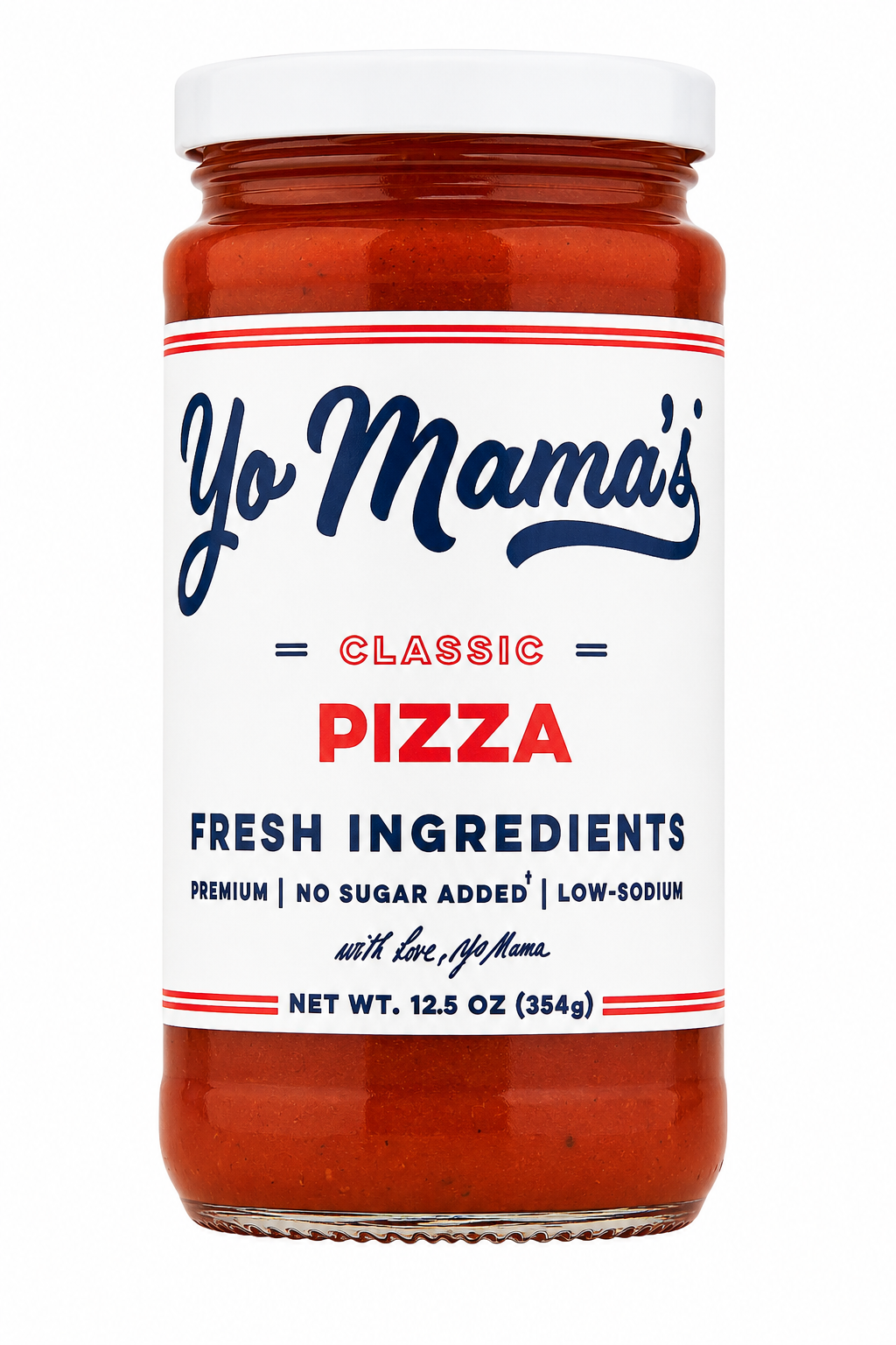 SALSA PARA PIZZA YO MAMA 354g