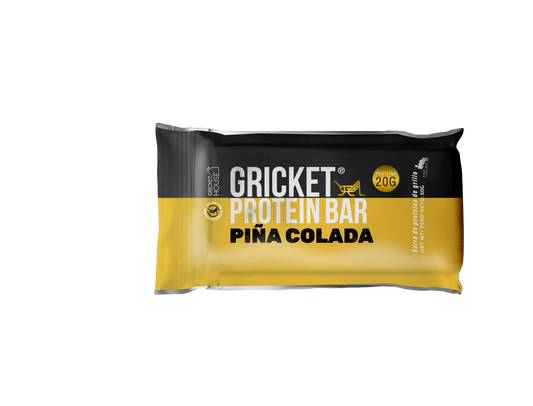 BARRA PROTEINA PIÑA COLADA GRICKET 60g