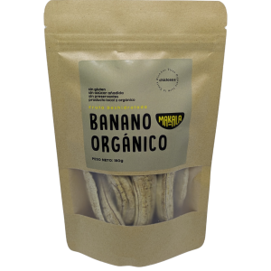 MITADES DE BANANO ORGANICOS MAKALA 50G