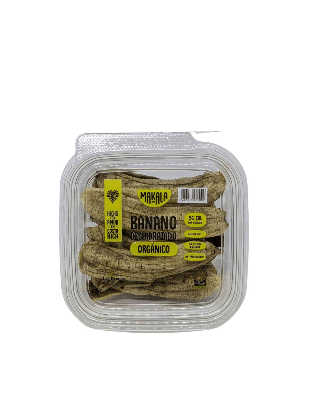 BANDEJA MITADES BANANOS -   MAKALA150g