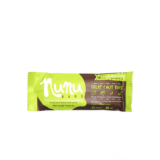 BARRA COCONUT&LIME NUNU 40G