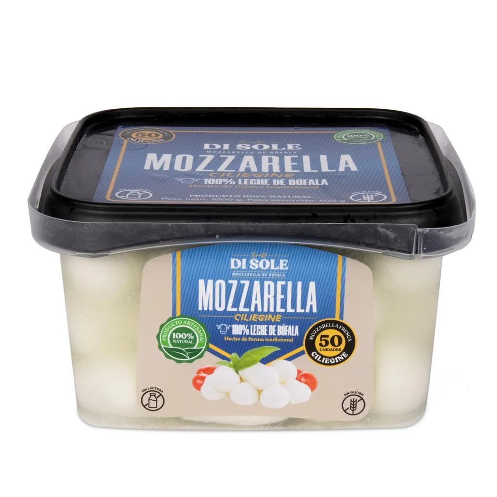 QUESO MOZZARELLA CILIGINE BUFALO DI SOLE 550G