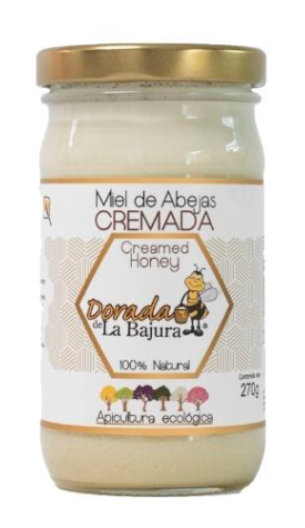 MIEL CREMADA DORADA LA BAJURA 560G