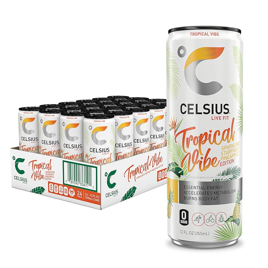 BEBIDA ENERGIZANTE TROP VIBE CELSIUS 355 ML
