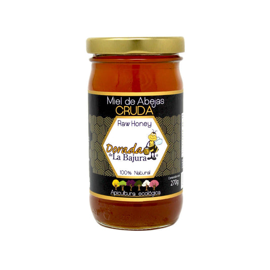 MIEL CRUDA DORADA LA BAJURA 270G