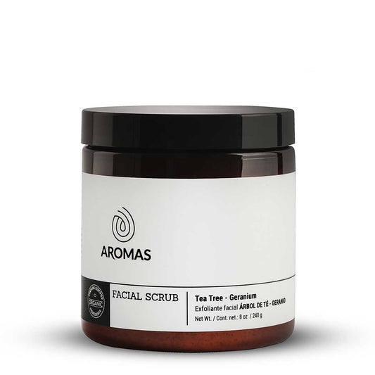EXFOLIANTE FACIAL TE DE ARBOL AROMAS 120g