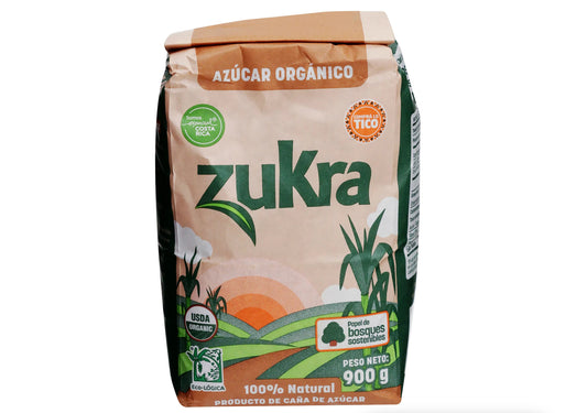 AZUCAR ORGANICA ZUKRA 900g