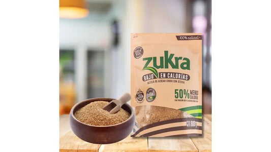 AZUCAR CON STEVIA ZUKRA 800g