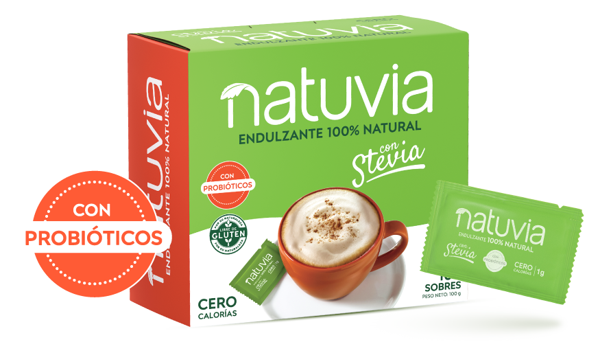 NATUVIA CON STEVIA 20UNIDADES 20G