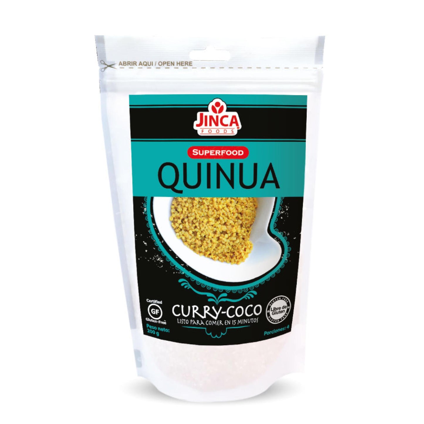 QUINOA CURRY COCO JINCA 200G