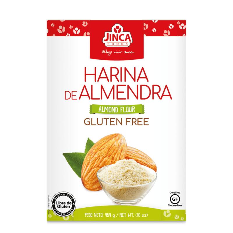 HARINA DE ALMENDRA GLUTENFREE JINCA 454G