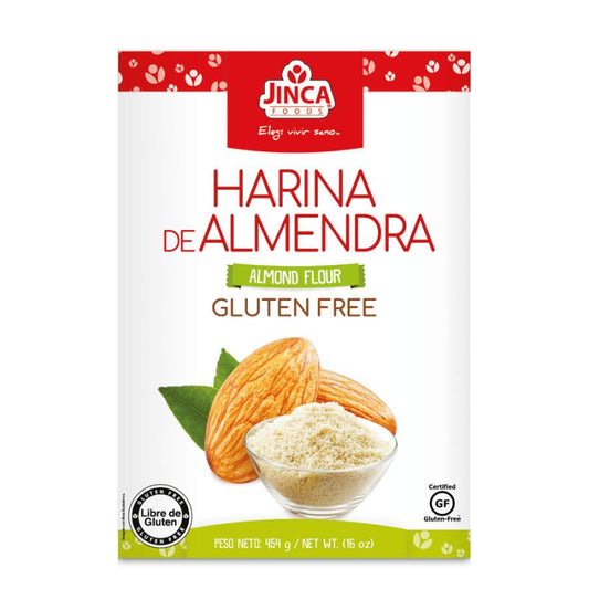 HARINA DE ALMENDRA GLUTENFREE JINCA 454G