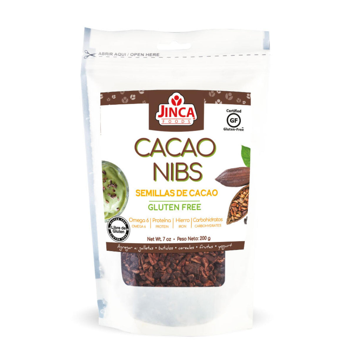 CACAO NIBS JINCA 200G