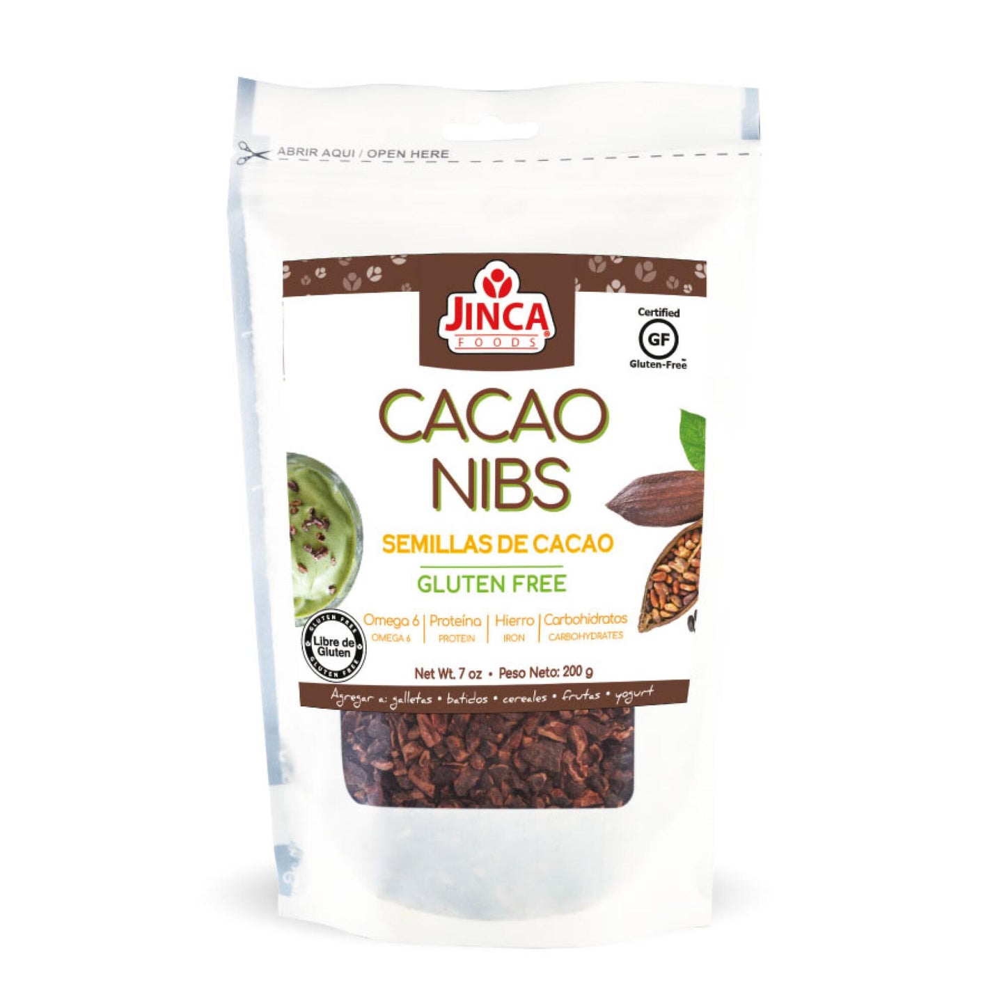 CACAO NIBS JINCA 200G