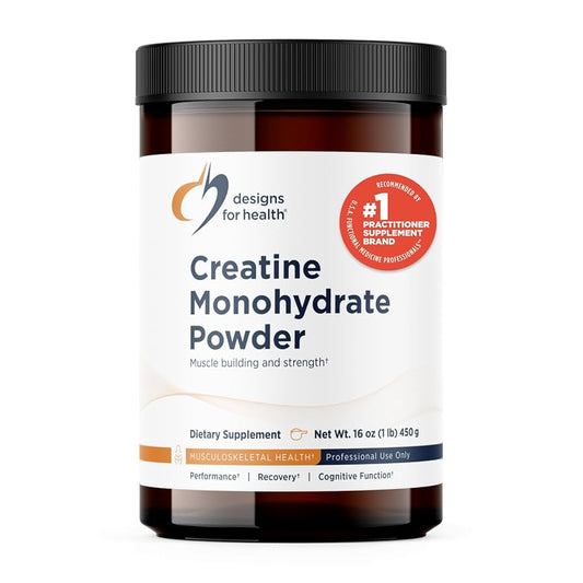 POLVO MONOHIDRATO CREATINA DESIGN FOR HEALTH 450G