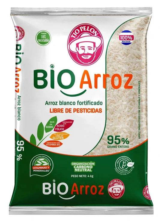 ARROZ INTEGRAL BIO ARROZ TIO PELON 4KG
