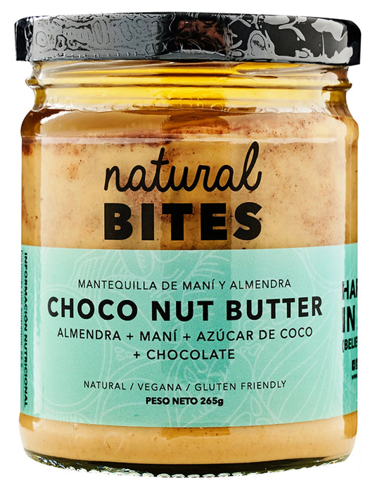 MANTEQUILLA ALMENDRA CON AZUCAR DE COCO NATURAL BITES 265G