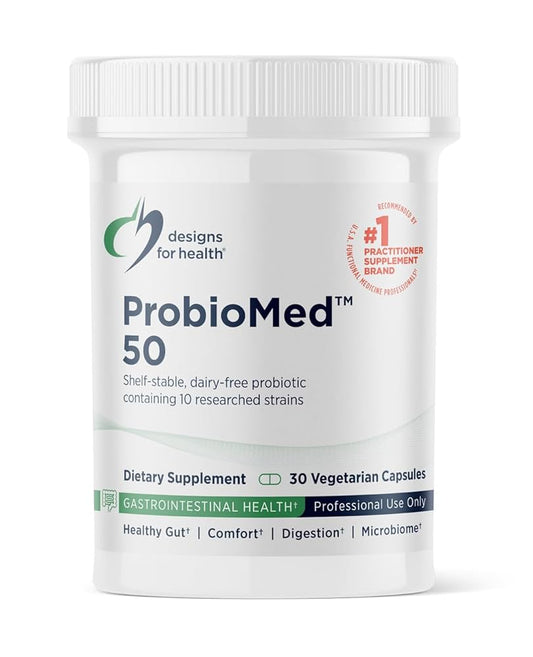 CAPSULAS PROBIOMED DESIGN FOR HEALTH 30 UNIDADES