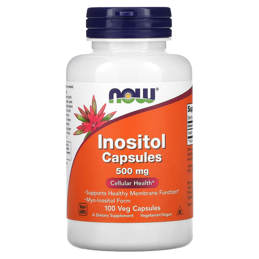 PASTILLA INOSITOL  - NOW 100 CAPSULAS