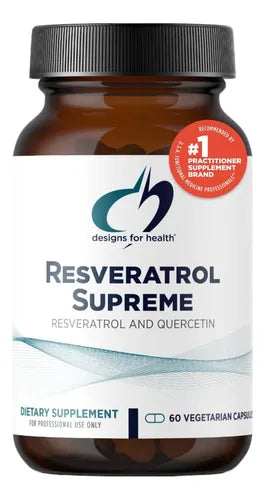 CAPSULA RESVERATROL SUPREME DESIGN FOR HEALTH 60 UNIDADES