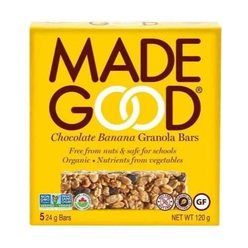 BARRITAS CHOCOLATE BANANO MADE GOOD MADE GOOD 120g