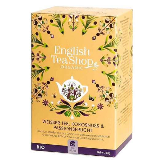 WHITE TEA COCONUT ENGLISH TEA SHOP