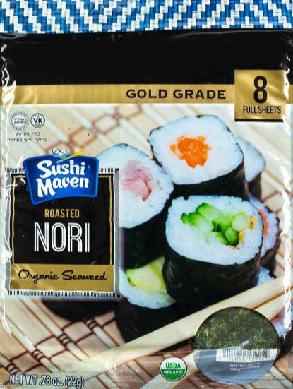 ROASTED NORI ALGA SUSHIMAVEN 22G