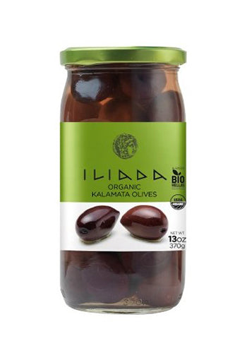 ACEITUNAS KALAMATA ORGANICAS ILIAAA 370g