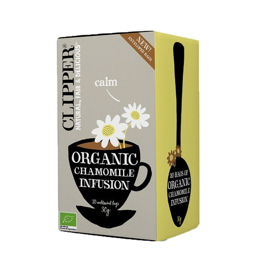 INFUSION CHAMOMILE ORGANICA CLIPPER  30g