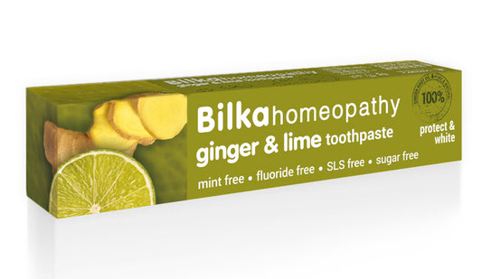 PASTA DENTAL HOMEOPATHY GINGER LIMON BILKA 75ML