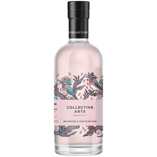 RHUBARB HIBISCUS GIN COLLECTIVE ARTS 750ML