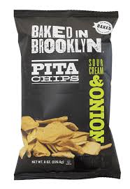 SNACK ONION SOUR CREAM PITA CHIPS BAKED 170G