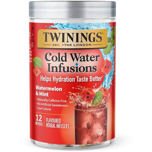 TE INFUSION WATERMELON MINT TWININGS 12 UNIDADES