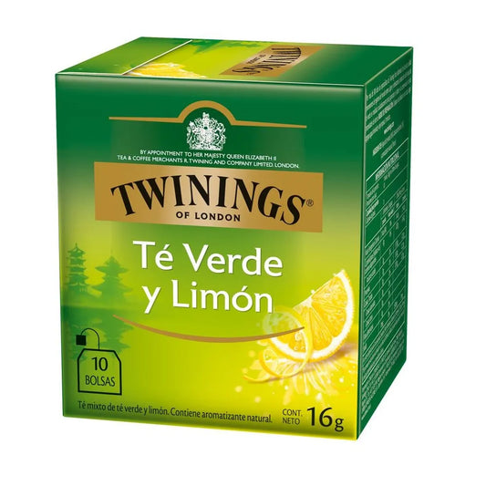 TE VERDE CON LIMON ORGANICO TWININGS