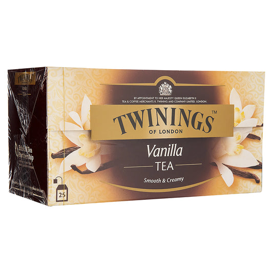 TE VAINILLA TWININGS OF LONDON 25 UNIDADES