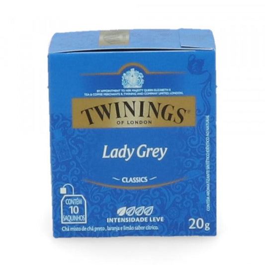 TE LADY GREY TWININGS OF LONDON 10 UNIDADES