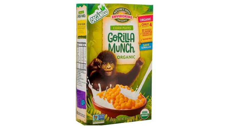 CEREAL GORILLA MUNCH NATURE PATH 284G